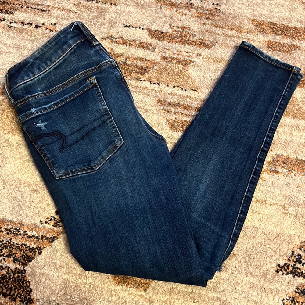 American Eagle Distressed Skinny Jeans